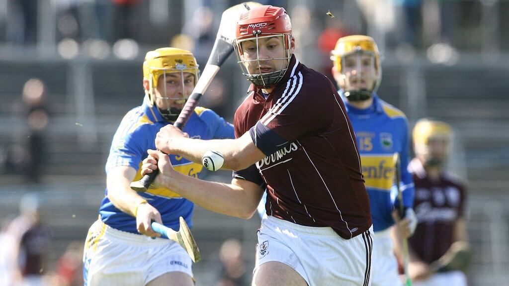 Iarla Tannian has been dropped from the Galway hurling squad for winter training. Photograph: Mike Shaughnessy/Inpho.