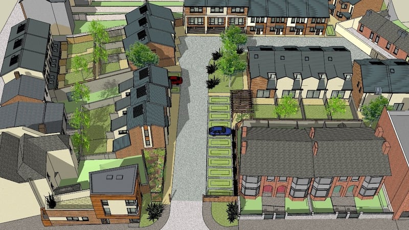 Arbour Hill residential site with planning for 25 houses for sale