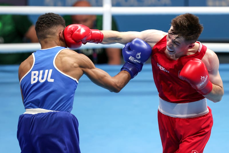 Jude Gallagher: the Newtownstewart native, nicknamed the 'Tyrone Tornado' is a Commonwealth Games gold medalist. Photograph: Laszlo Geczo/Inpho