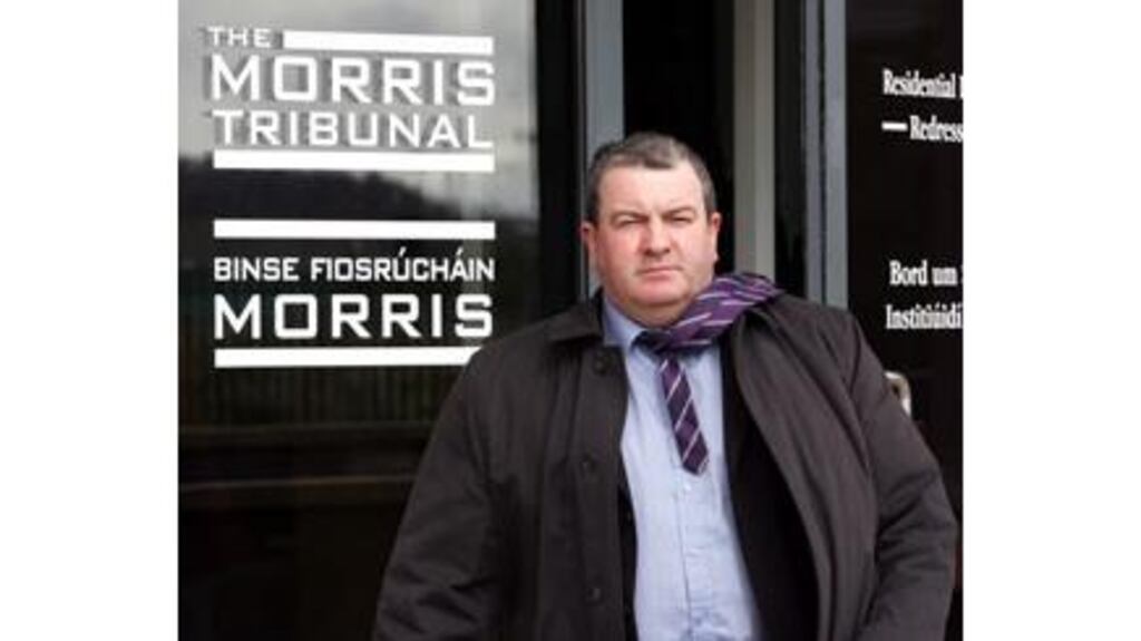 Det Sgt John White outside the Morris tribunal yesterday. Photograph: Eric Luke