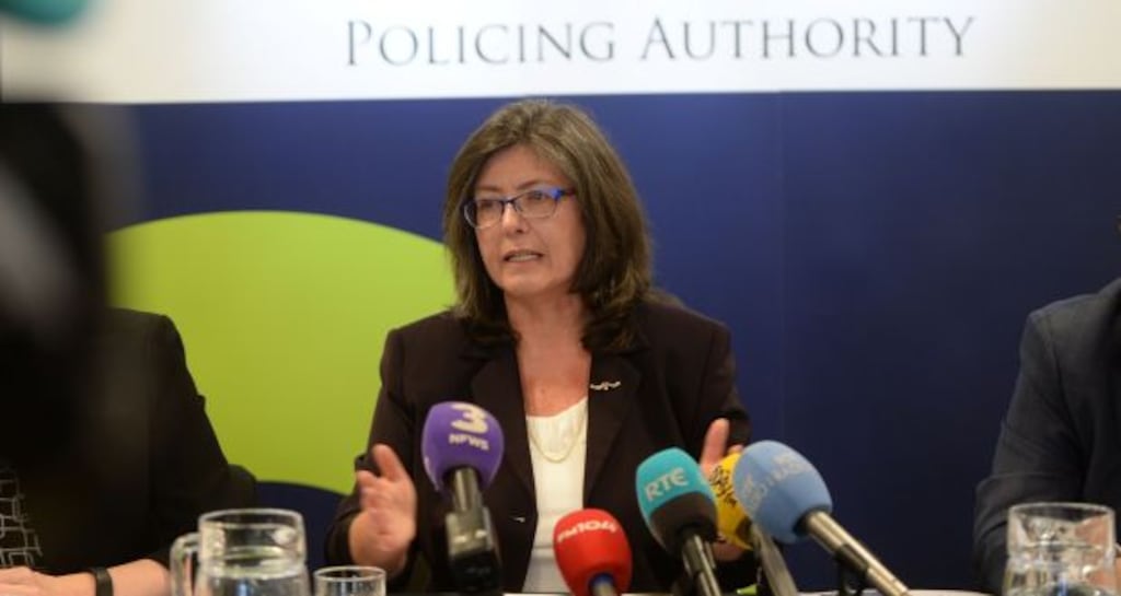 Josephine Feehily: said the Policing Authority had constantly pursued the Garda last year in relation to its record in investigation of domestic violence. File photograph: Alan Betson