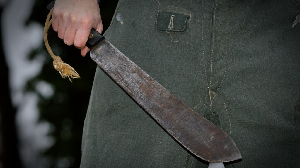 The PSNI said a number of men armed with machetes broke into the house at Trasna Way in Lisnaskea on Saturday. File photograph: iStock