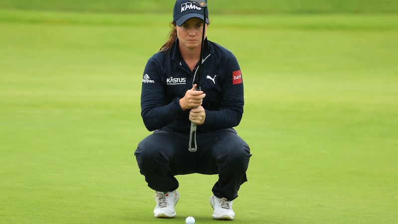 Leona Maguire will make history when she makes her Solheim Cup debut as the first Irish golfer to play in the tournament. Photograph: Andrew Redington/Getty Images