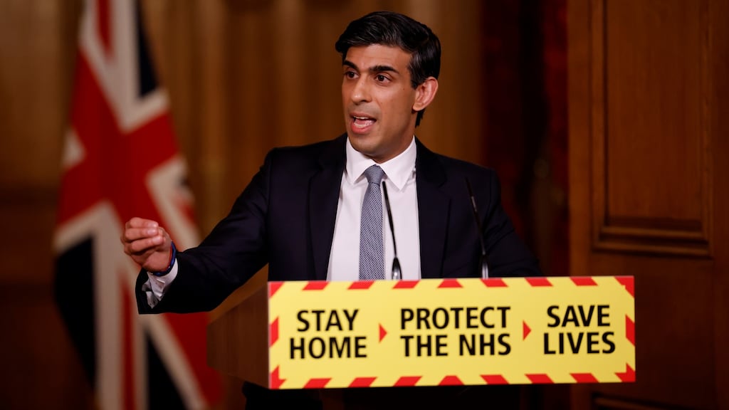 Britain’s chancellor of the exchequer Rishi Sunak: his answer to Britain’s low productivity is a ‘super deduction’ to encourage firms to invest. Photograph: Getty