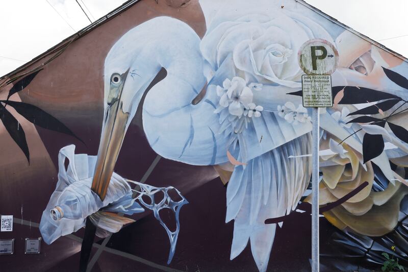 Waterford Walls features murals around the city. Photograph: Alan Betson