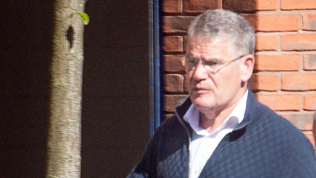 Irish businessman Thomas Kavanagh after leaving Stoke-on-Trent Crown Court. Photograph: Jake King/PA Wire