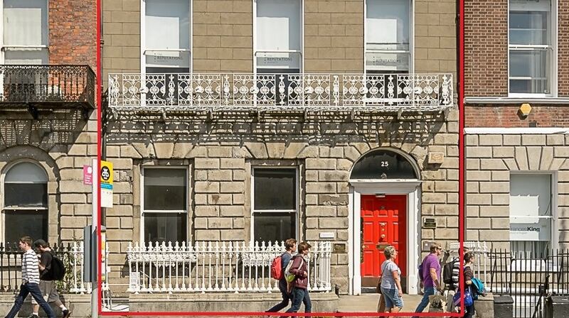 25 Merrion Square, Dublin 2, which along with 35 Denzille Lane, D2, was sold to UK investors for €3.8 million