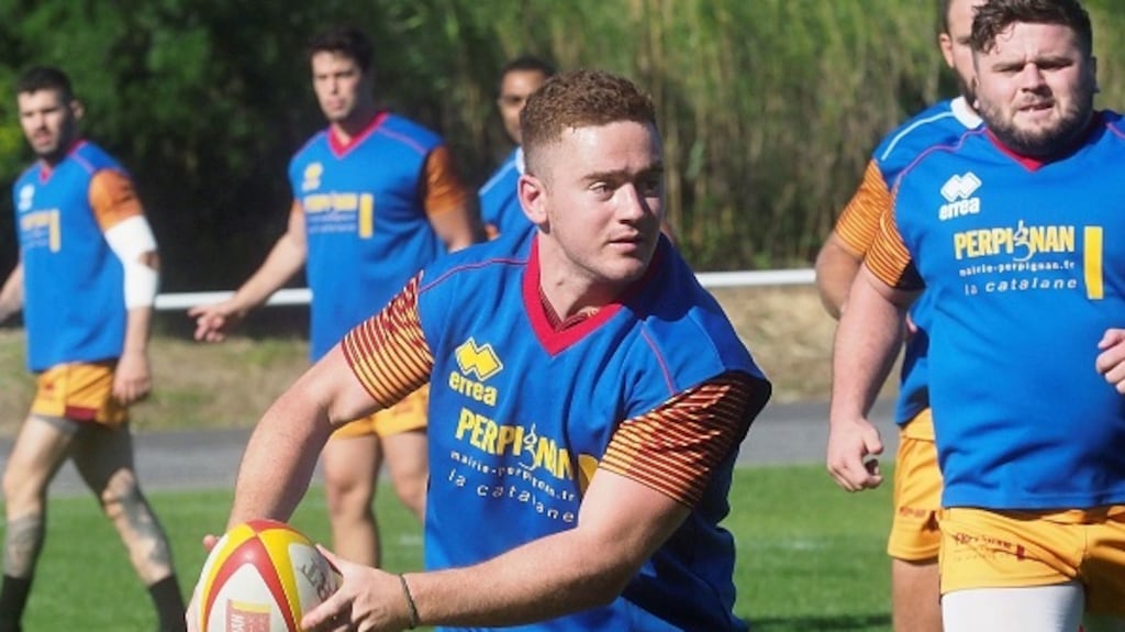Perpignan’s Irish outhalf Paddy Jackson will face Connacht on Friday night. Photograph: Getty Images
