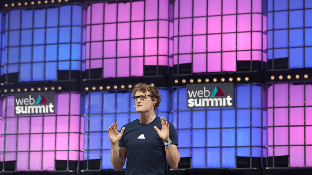Paddy Cosgrave, chief executive and co-founder of Web Summit. Photograph: Antonio Cotrim/EPA