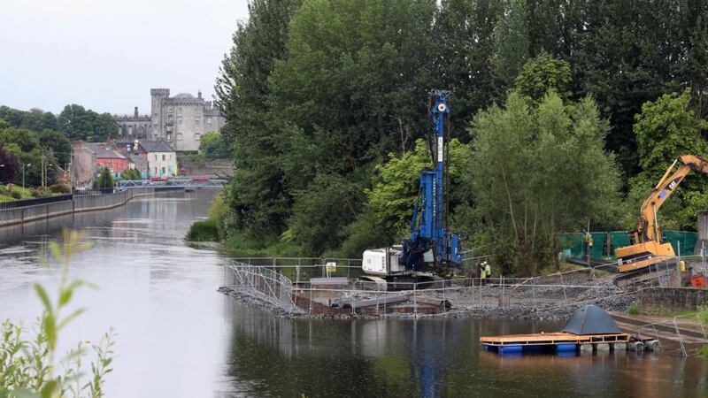 Two arrested at anti-bridge protest in Kilkenny