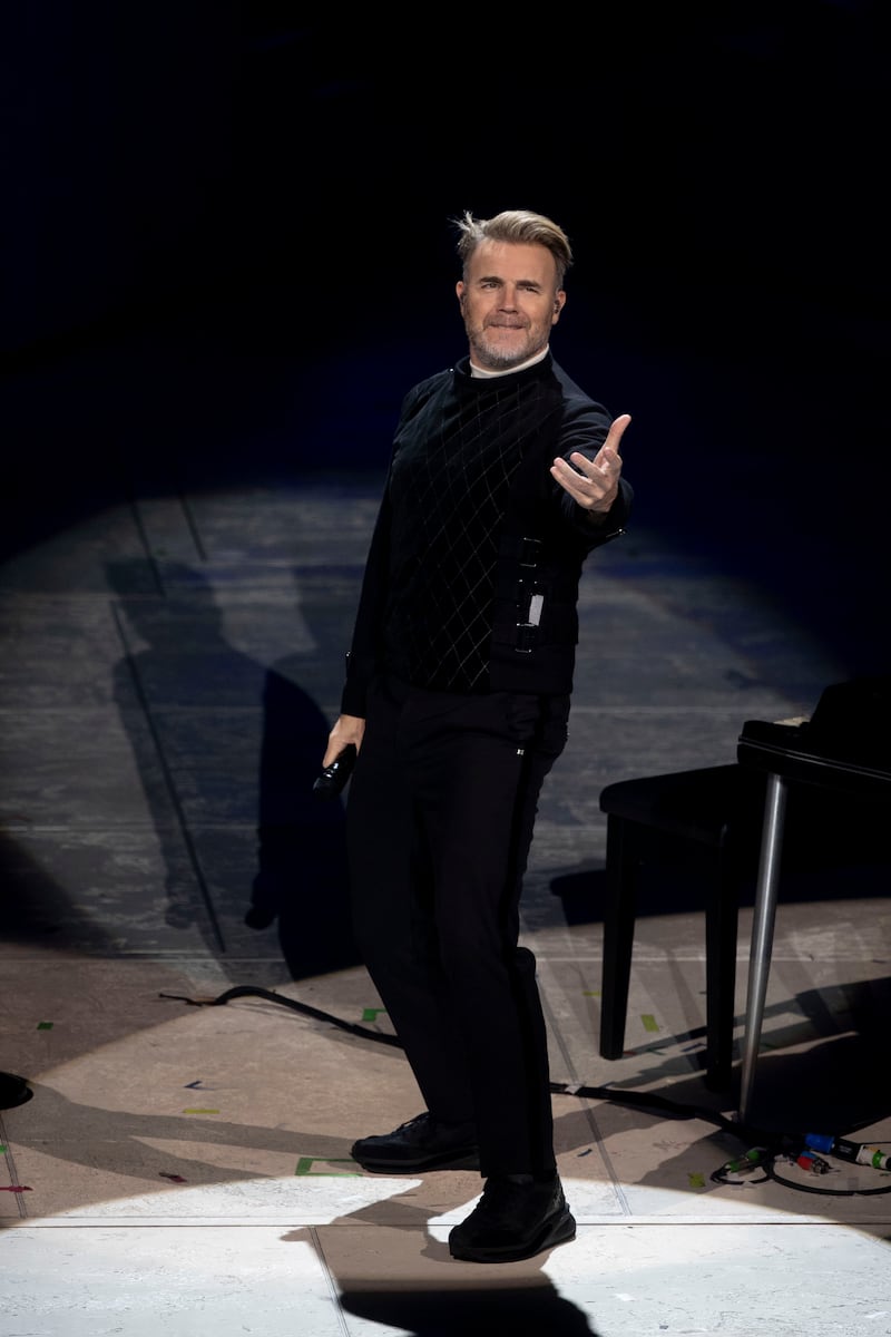 Take That's Gary Barlow. Photograph: Tom Honan
