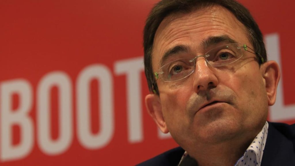 Eddie Hobbs at the launch of Lucinda Creighton’s new political party. Photograph Nick Bradshaw