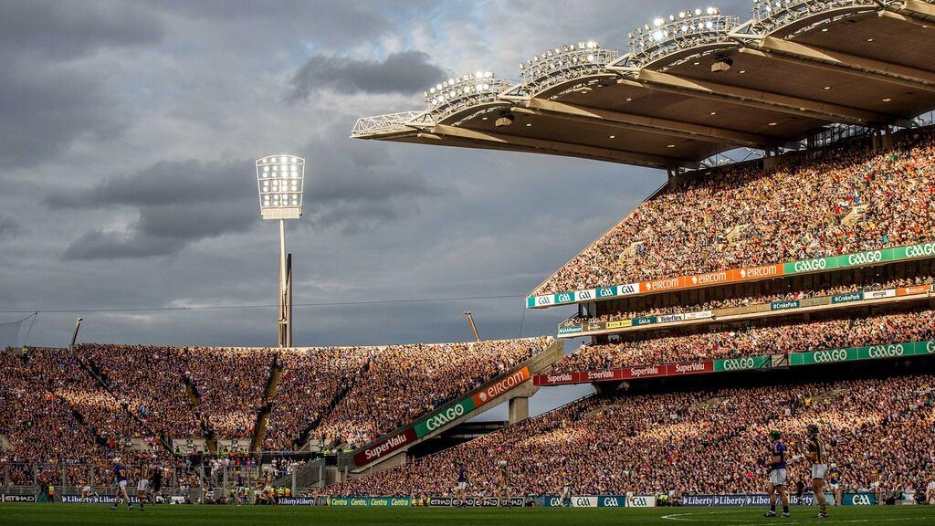 The GAA’s uniqueness is in its community bases and vast voluntary network of families and administrators encouraging the playing of the games at local level. The big days in Croke Park are celebrations of that reality but not an end in themselves. Photograph: Inpho