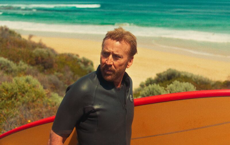 Nicholas Cage in The Surfer, directed by Lorcan Finnegan