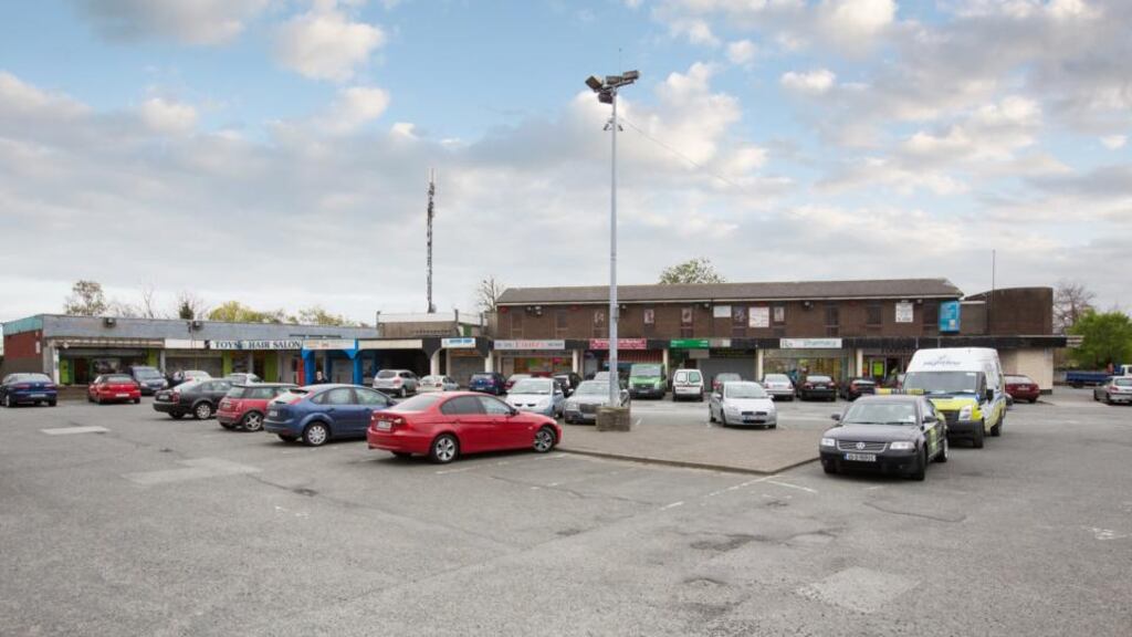 Shopping centre at Bawnogue, Clondalkin: three shops for sale