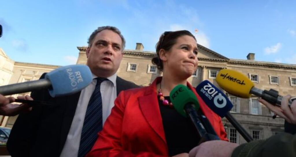 Sinn Féin ruled out going into coalition with Fianna Fáil after the next election, saying the electorate wanted a break with the past.
