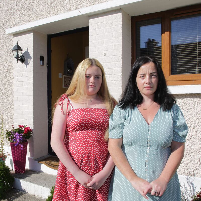 Beautician Lisa O'Shea (right) and her daughter, Shaunnagh. Photograph: Alan Landers