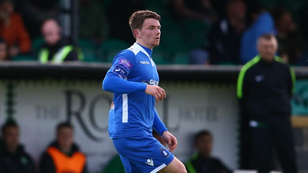 Dean Clarke opened the scoring for Limerick in their SSE Airtricity League Premier Division match against St Patrick’s Athletic at Richmond Park. Photo: Cathal Noonan/Inpho