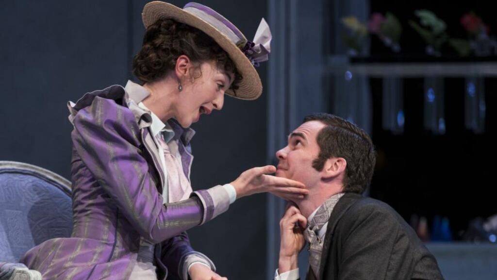 Lisa Dwyer Hogg and Marty Rea. Photograph: Pat Redmond