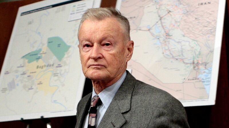 Former National Security Adviser Zbigniew Brzezinski arrives to testify before the Senate Foreign Relations Committee in 2007. Photograph: Jim Young/Reuters