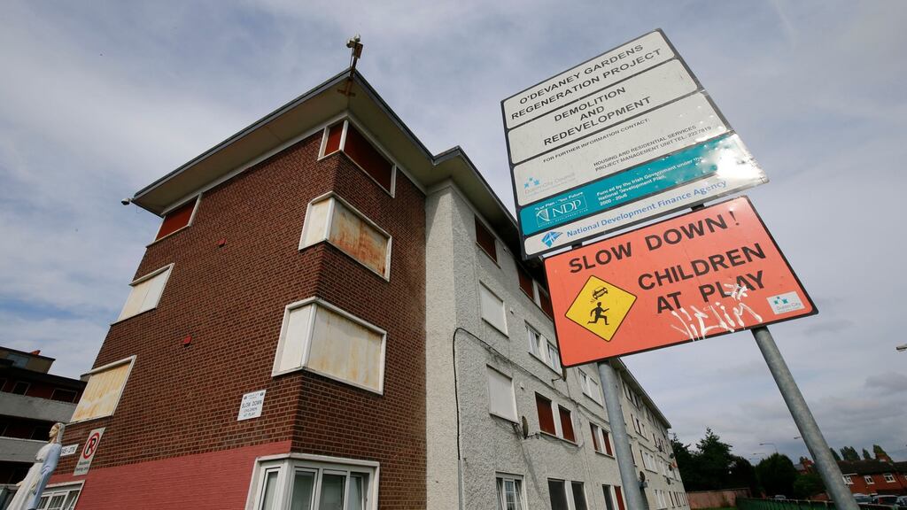 O’Devaney Gardens: In most cities, as the largest landowner, the local authority is the main developer of housing. Photograph: Nick Bradshaw