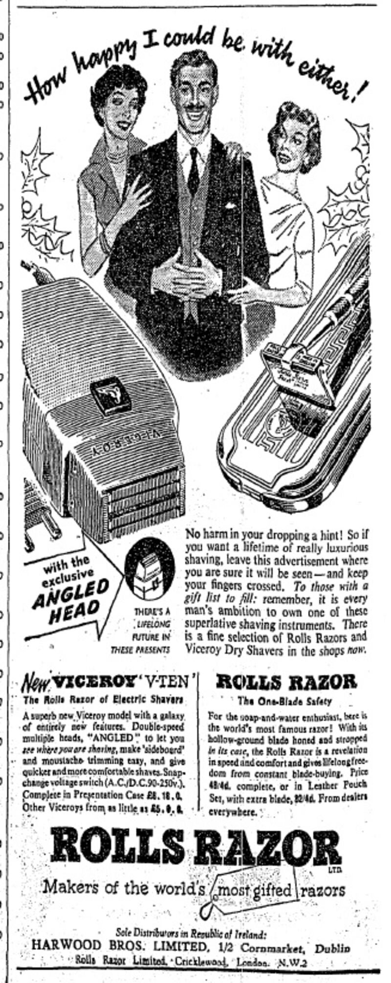 How happy I could be with either! (December 9th, 1954)