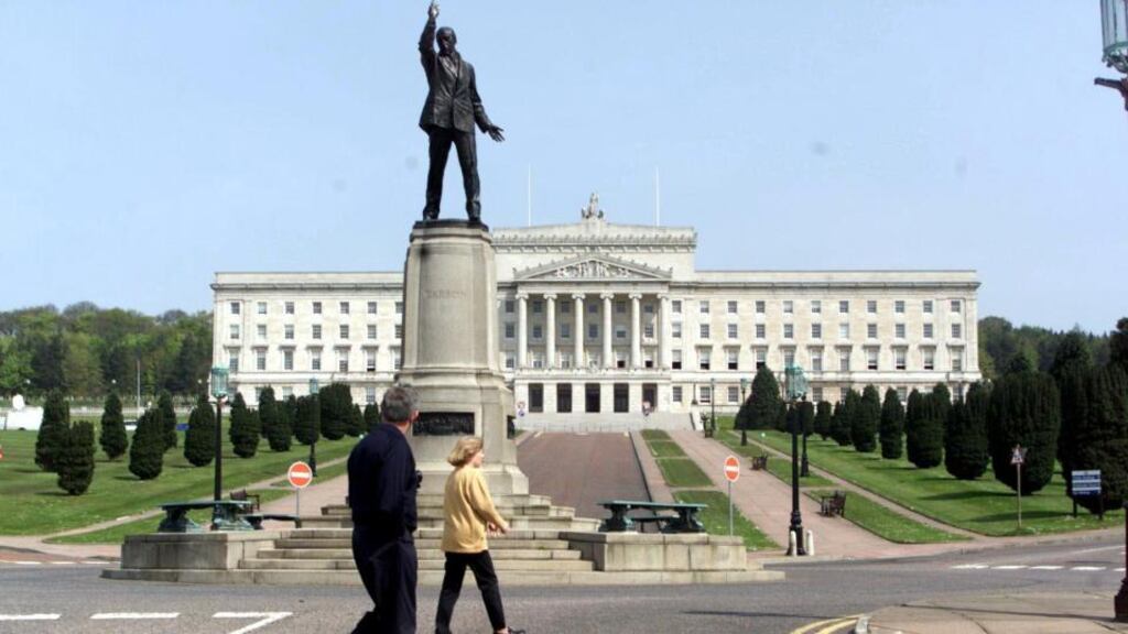 While the British government openly supports Northern Ireland remaining in the UK, the Irish Government has maintained a confused and tepid position. Photograph: PA
