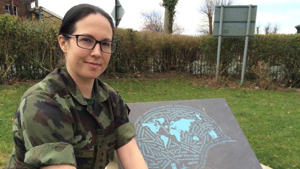 Capt Deirdre Carbery of the UN Training School Ireland: ‘The more women you have in your unit, the more women you have out on patrol – mixed teams of men and women – the greater access you have to the local population.’