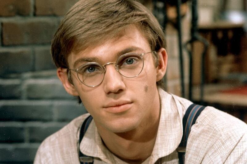 Richard Thomas in his Emmy-winning role of John-Boy Walton, from the 1970s CBS drama series, The Waltons.