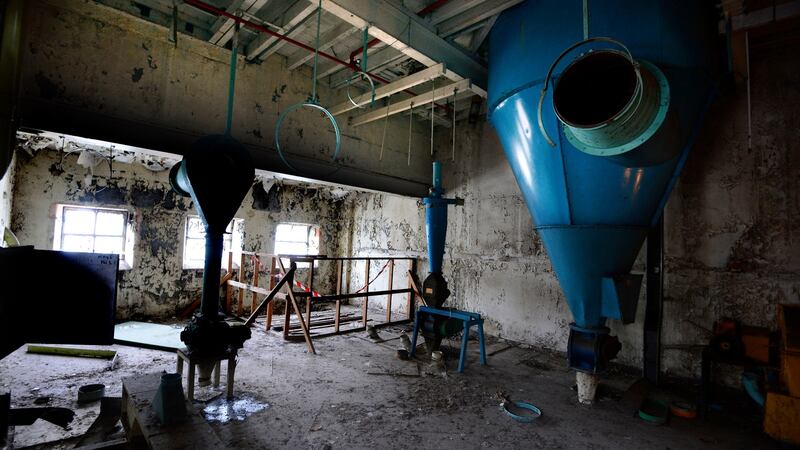 Inside Bolands Mill. Photograph: Cyril Byrne