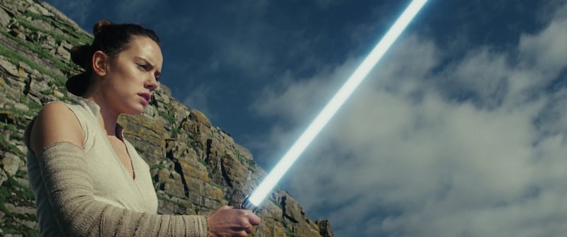 Star Wars: The Last Jedi: Daisy Ridley as Rey