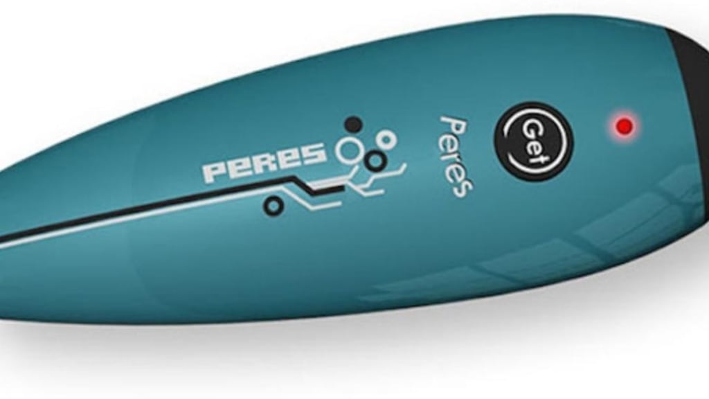 The Food Sniffer feeds the data about the meat back to an app on your smartphone