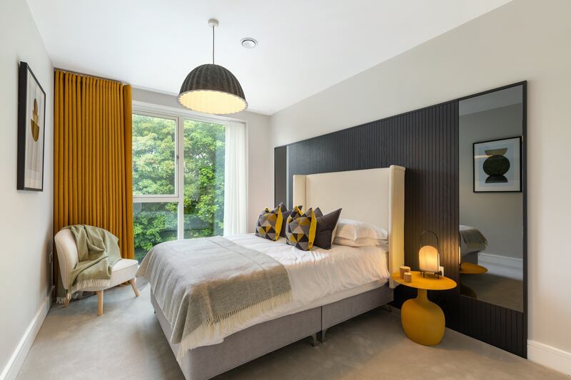 Bedroom of three-bed apartment