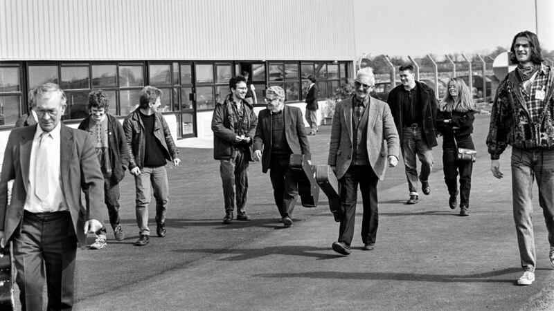 ‘We brought them for lunch and they had a couple of pints. That relaxed everything.’ Photograph: Frank Miller