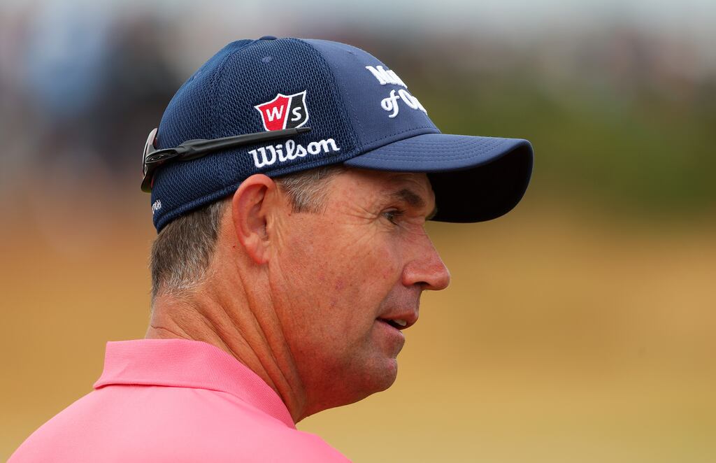 Padraig Harrington unimpressed with Stenson's decision. Photograph: Kevin C. Cox/Getty