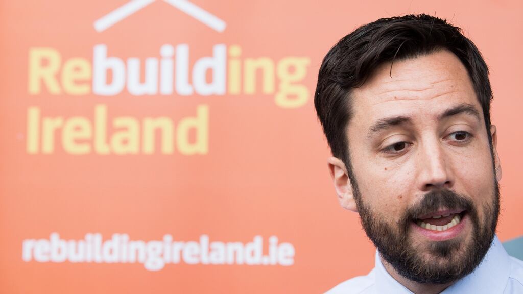 Minister for Housing Eoghan Murphy announced the Rebuliding Ireland Home Loan scheme in January of last year for people who had been turned down when applying for a mortgage. Photograph: Tom Honan/The Irish Times.