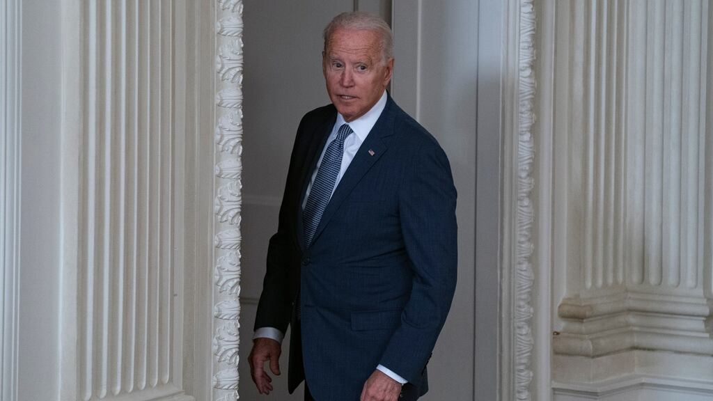 The demand for labour has also put pressure on US president Joe Biden. Photograph: Alex Edelman/Pool/EPA