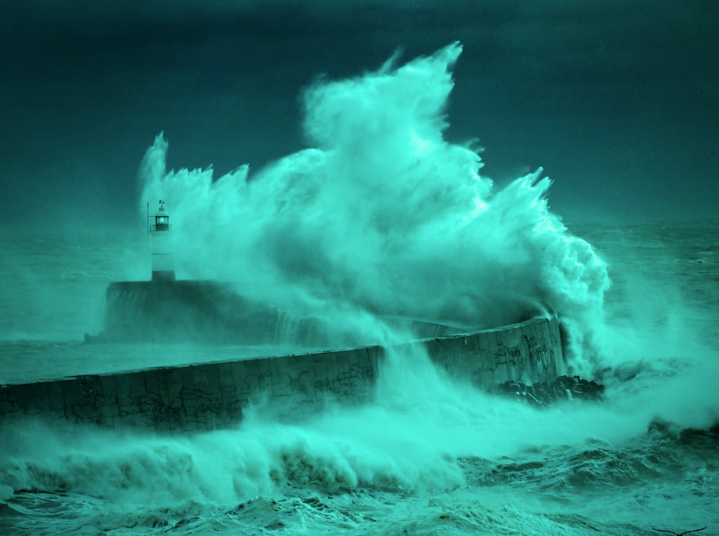 Photograph of a storm