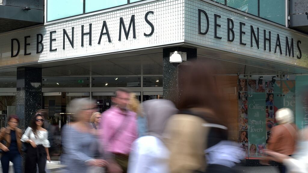 Debenhams has so far resisted overtures by Mike Ashley, favouring its own £200m refinancing plan with its lenders which would wipe out existing shareholders such as  Ashley. Photograph: Nick Ansell/PA Wire