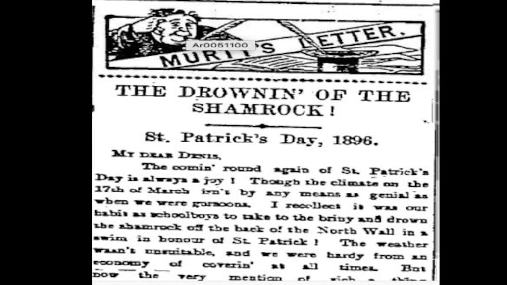 The Baltimore Sun of March 19th, 1859: There was a terrible riot among the Irish, near Baltimore, on St Patrick’s Day . . . fighting lasted three hours and “was as bloody as some skirmishes that have respectable places in history.”