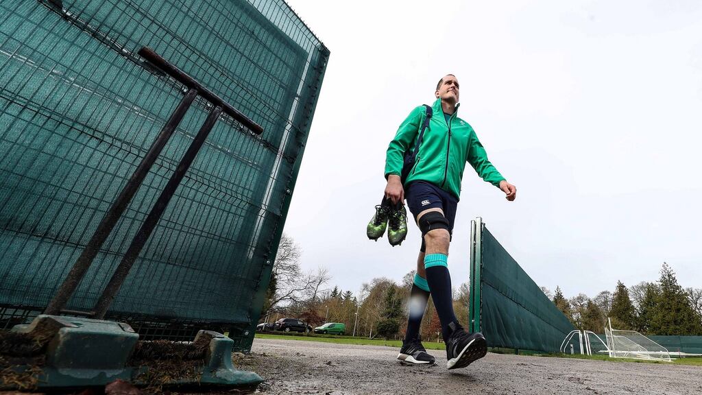 Ireland must regroup after Friday’s defeat to Wales, as they prepare for England’s visit to the Aviva. Photograph: Billy Stickland/Inpho