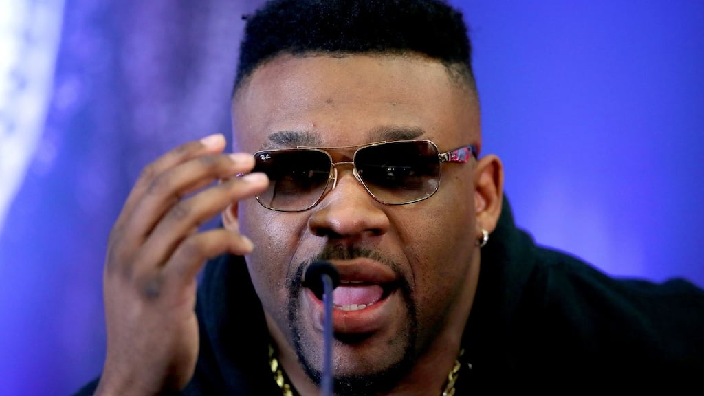 Jarrell Miller has said he has never knowingly taken any banned substance. Photograph: John Walton/PA Wire