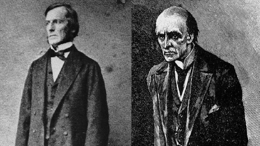 An illustration of Prof James Moriarty in Conan Doyle’s work bears a striking resemblance to a photograph of Prof George Boole (left) and may well have been based on it.