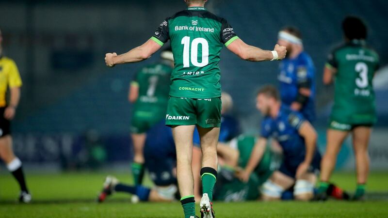 Carty could be an answer to Ireland’s outhalf dilemma. Photo: James Crombie/Inpho