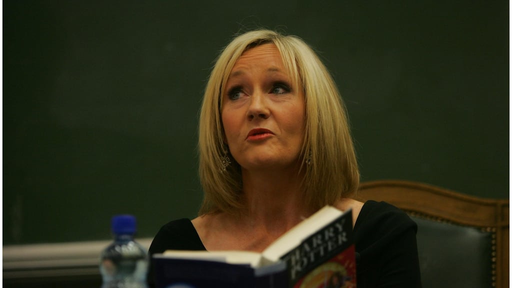 Author JK Rowling. Photograph: Bryan O’Brien