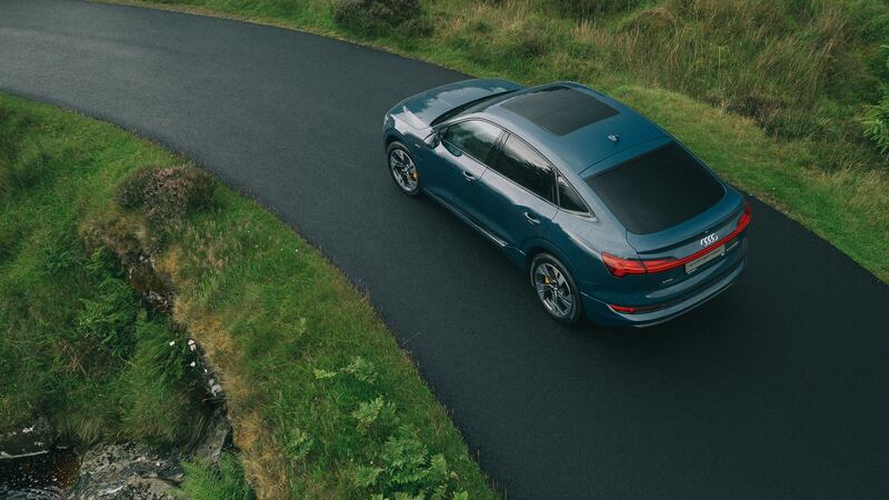 The 55 Sportback has a range of between 373 and 452km on a single charge