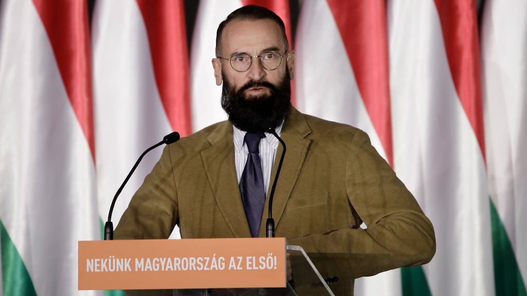 Jozsef Szajer resigned as an MEP for the Fidesz party, which portrays itself as a staunch defender of “traditional” values. Photograph: Peter Kohalmi/AFP via Getty Images