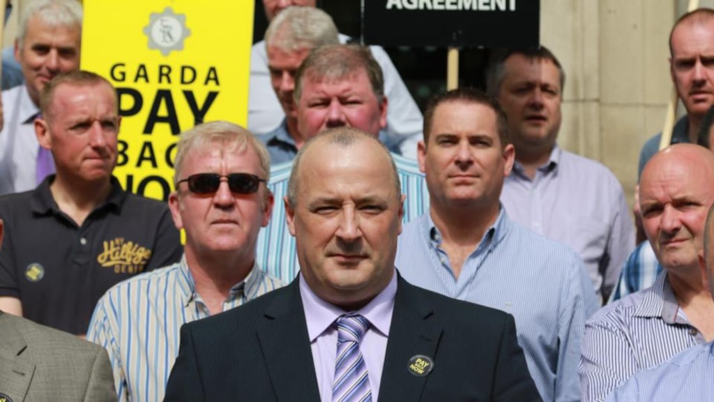 The introduction of body cameras for police officers in the UK has greatly reduced the amount of complaints being made against police, GRA president Garda Ciarán O’Neill said at the start of the association’s annual conference in Wexford. File photograph: Nick Bradshaw