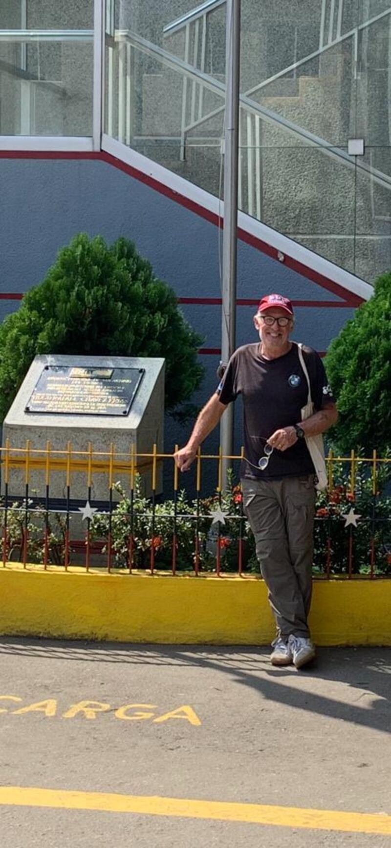 Peter Murtagh, courtesy of the Venezuelan customs cameraman