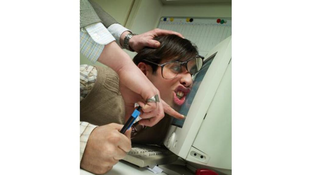 Beat the bully: Robert Sutton says his latest book can help
employees deal with workplace bullies. Photograph: Getty Images